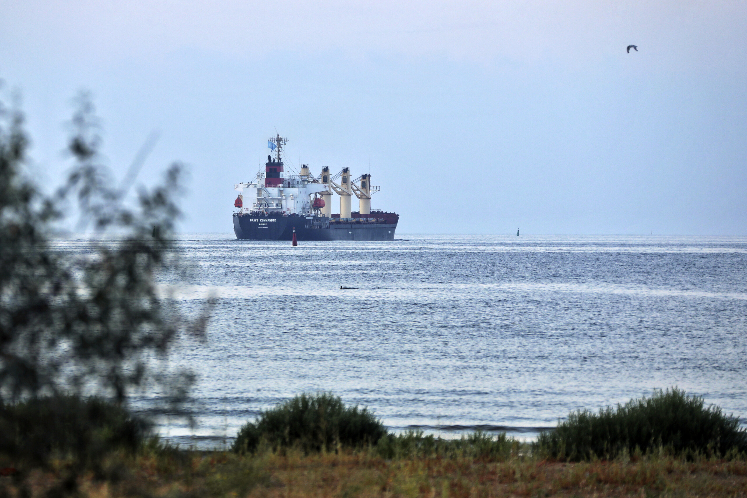 ukraine russian drone strikes turkish ship leaving odessa 2 injured scaled