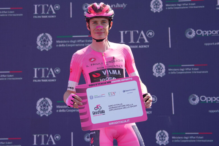 giro ditalia vingegaard i savoured the final metres a special day