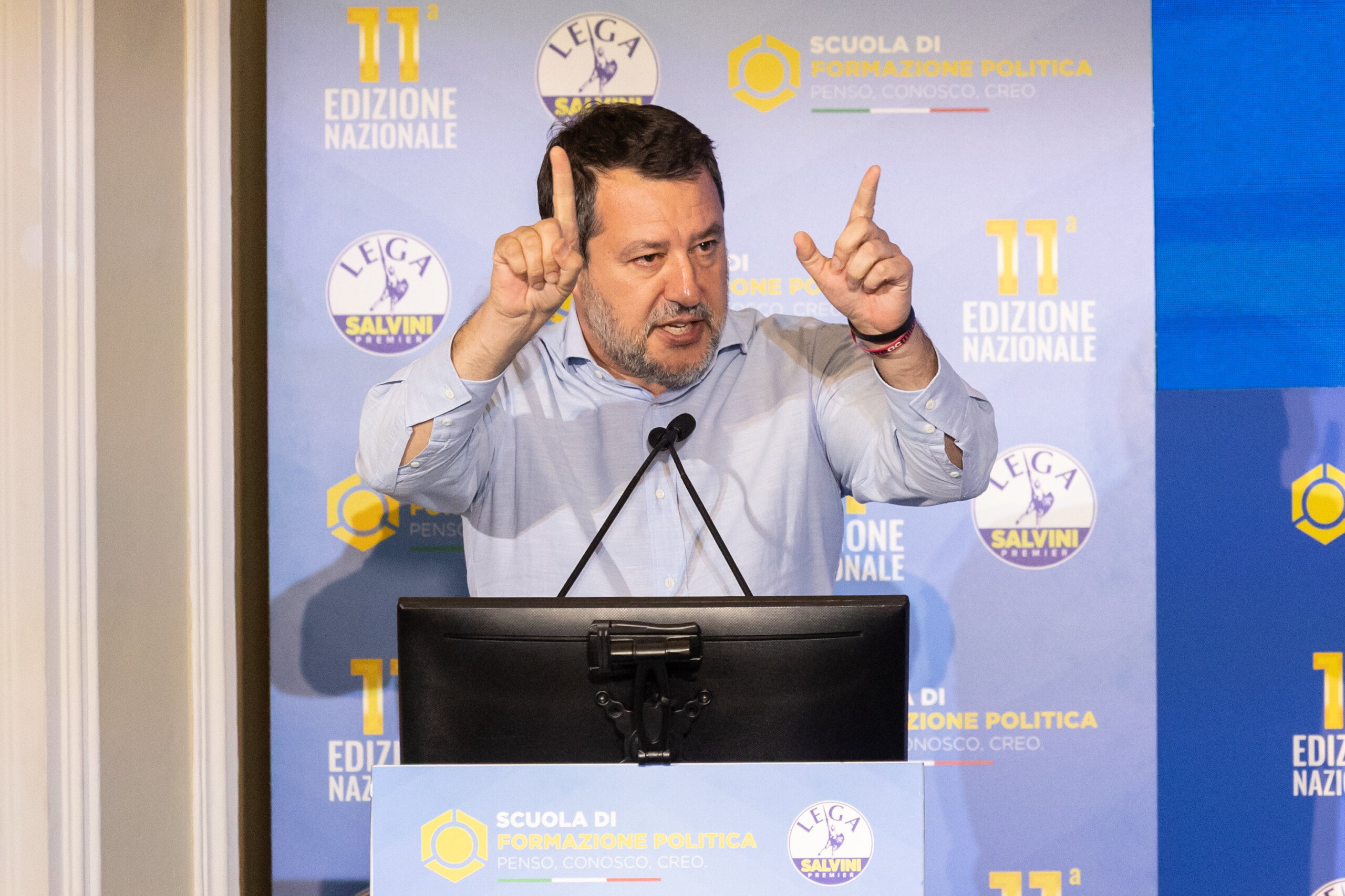 fnv salvini on vannacci i hope no one helps the left win by attacking us scaled
