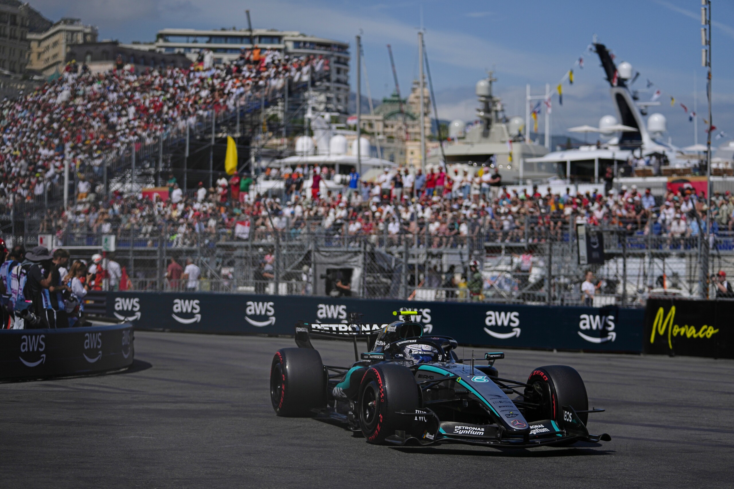 f1 monaco gp kimi antonelli on pole position ferrari on second row scaled