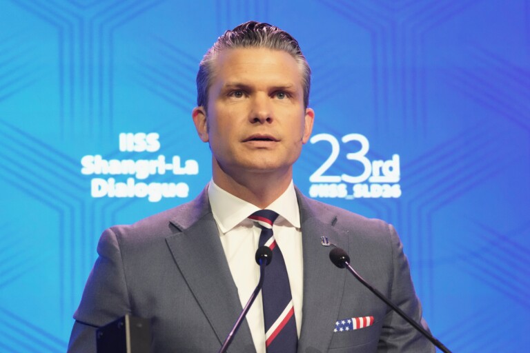 usa pete hegseth in normandy european beaches attacked by dangerous ideologies