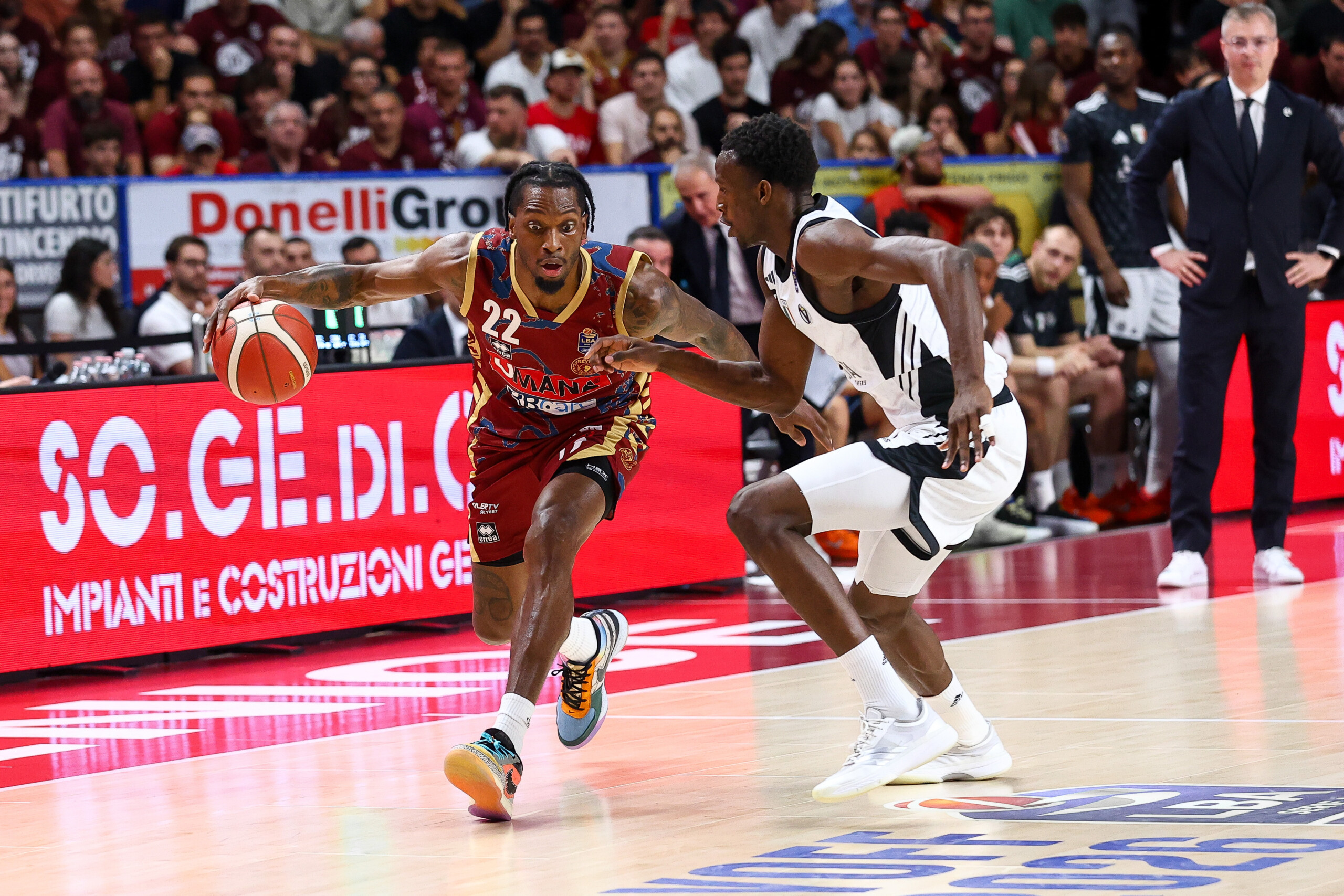 basketball venice beat virtus bologna scudetto final against milan scaled