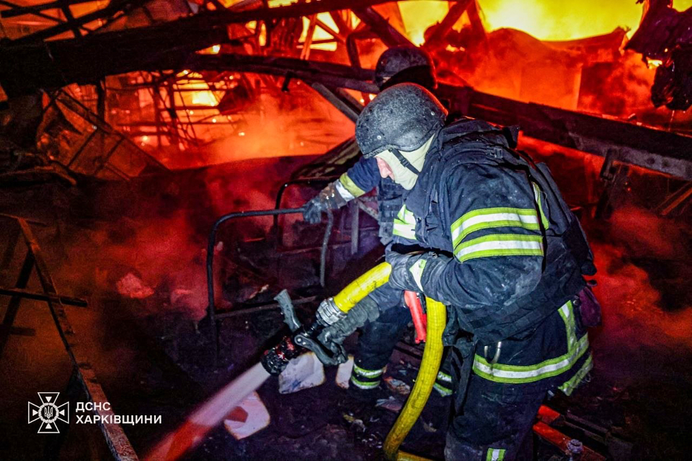 ukraine massive russian attacks on kharkiv 4 dead including a pregnant woman